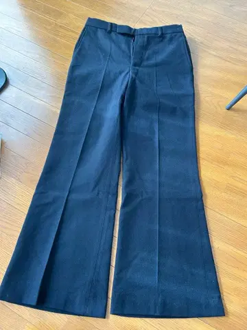 영국군 드레스 팬츠 와이드 플레어 슬랙스