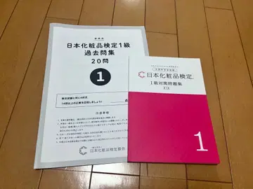 일본 화장품 검정 1급 문제집 기출문제 세트