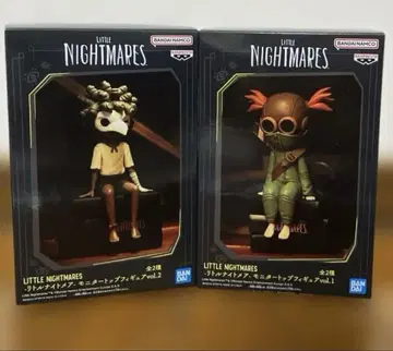 리틀 나이트메어 모니터 탑 피규어 아론 로우 2종 세트