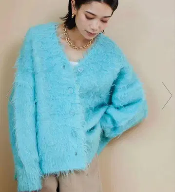 번야드스톰 barnyardstorm 플러피 가디건