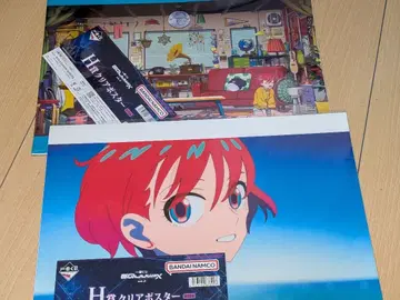 제일복권 건담 지크 액스 H상 클리어 포스터 마찌 ED