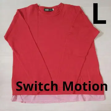 [ 새상품급 ] SwitchMotion L 사이즈 빨간색 상의