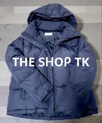 [ 새상품급 ] The shopTK 다운 자켓 네이비 심플