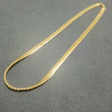 금 도금 로프 체인 목걸이