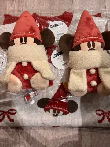 릴린린 숄더백 스웨터 니트 크리스마스 디즈니