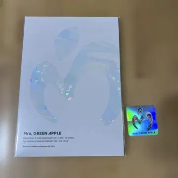 Mrs. GREEN APPLE 10주년 기념 라이브 극장 팜플렛