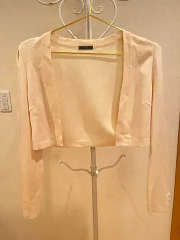 Toilette 토와레 펄 장식 가디건