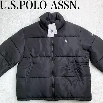 새상품급 택 포함 U.S.POLO ASSN. 패딩 자켓 블랙 L