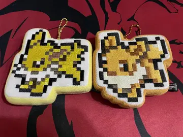 포켓몬 센터 한정판 이브이 컬렉션 게임 도트 키링