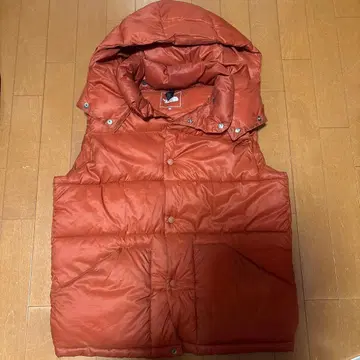 THE NORTH FACE M 다운 베스트 오렌지