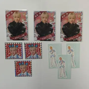 소년 닌자 닌코레 스티커 모토키 와쿠 세트