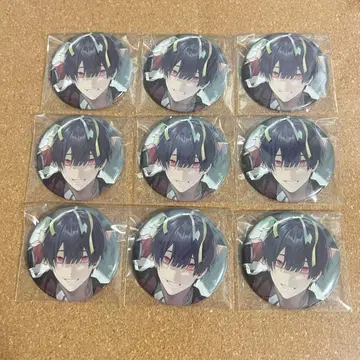 니지산지 쿠츠하 랜덤 캔뱃지 9점