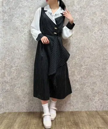 axes 원피스 블랙