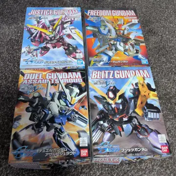 SD건담 BB전사 4체 세트 미조립