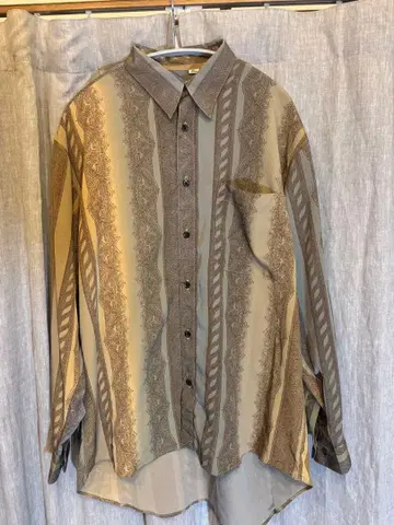 CASAVERDE 스트라이프 패턴 셔츠 L 사이즈