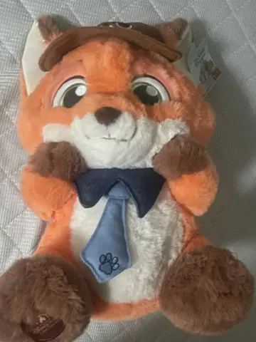 상하이 디즈니 작은 여행자 주토피아 닉 봉제 인형