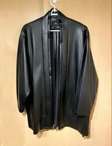 하레 Hare 가죽 사무에 코트 기모노 코트