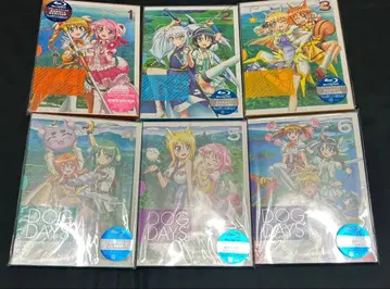 DOG DAYS' 도그데이즈 Blu-ray 6권 세트 미개봉