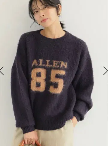 새상품급! 밴야드 스톰 barnyardstorm 넘버 샤기 니트