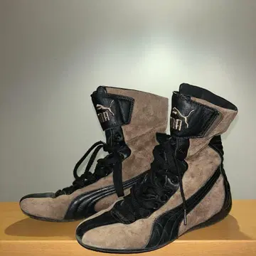 puma 레이스업 스웨이드 부츠