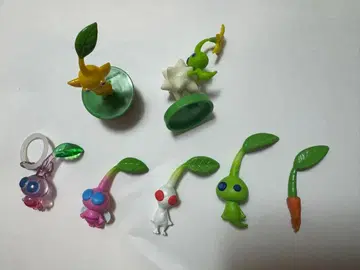 [ 묶음 판매 ] 피크민 피규어 키링 7세트