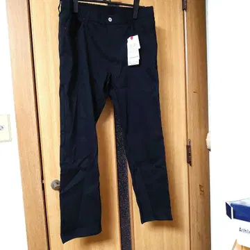 VAN RED LABEL 블랙 슬랙스