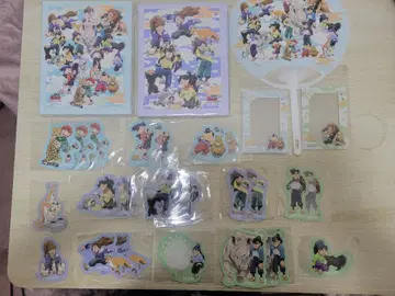 닌타마 란타로 토부 동물공원 가라폰 세트 부채 포함