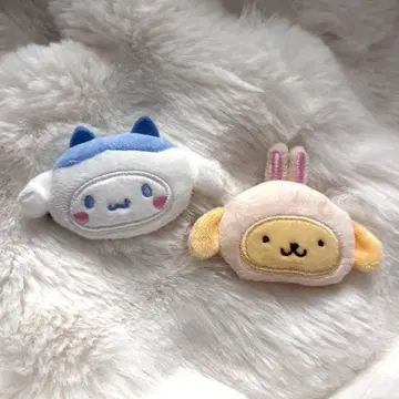 산리오 치이카와 콜라보 시크릿 앞머리 클립 2개 세트