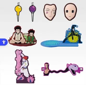 HUNTER x HUNTER 제일복권 J상 러버 컬렉션 전 8종류