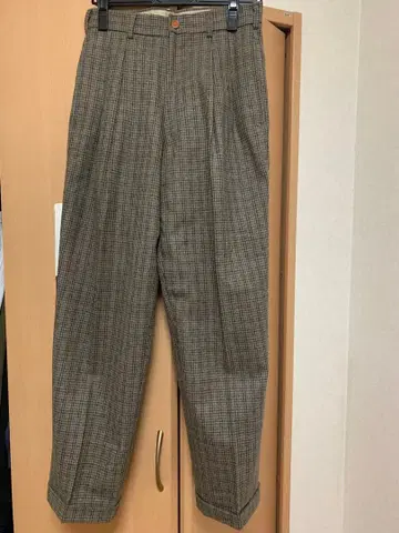 c.p.company 구제 의류 체크 슬랙스