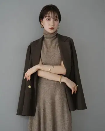 lumier 뤼미에 자켓 니트 셋업