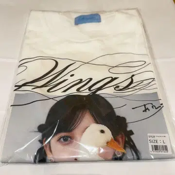 노기자카46 이케다 에레나 개인전 오리의 꿈 T셔츠 L 사이즈 화이트