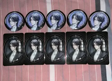 무기미도 가라오케 철인 남자국장 비주얼 카드 캔뱃지