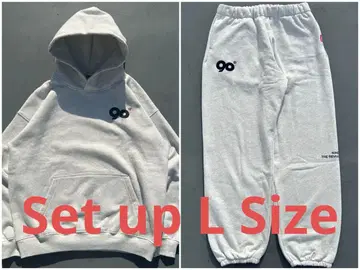9090 90 Logo Original Hoodie pant setup