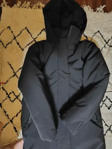 ZARA 롱 기장 워터&윈드 프로텍션 아노락 xs