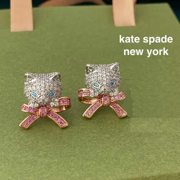 케이트 스페이드 고양이 폴리나 귀걸이