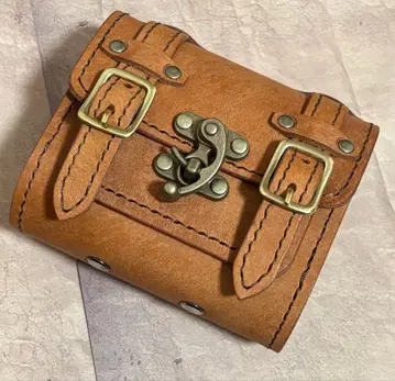 이탈리아 가죽 미니 시스템 수첩 3공 바인더 콜라주 노트