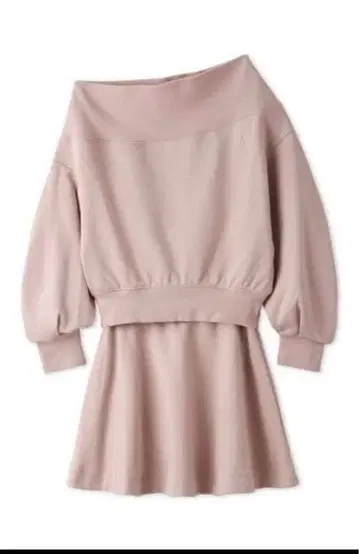 SNIDEL 핑크 맨투맨 셋업