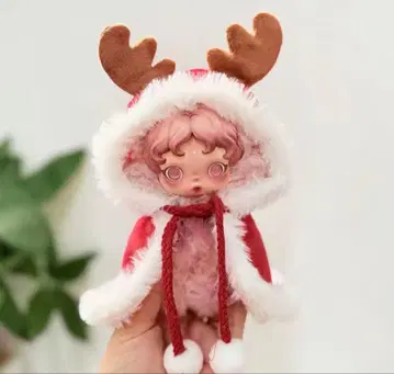 스컬 팬더 크리스마스 옷 갈아입기 의류