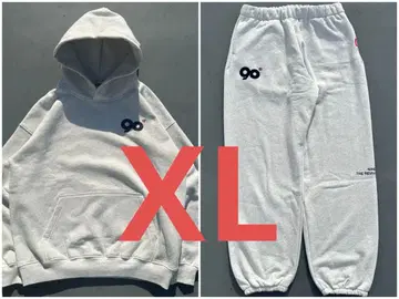 9090 90 로고 오리지널 후디 팬츠 세트업