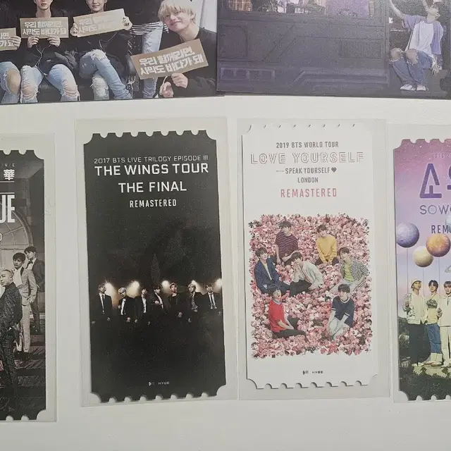 방탄소년단 BTS movie week 메가박스 무비위크 오리지널티켓세트