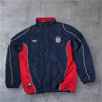 00s Umbro 잉글랜드 대표 충전솜 나일론 자켓 y2k