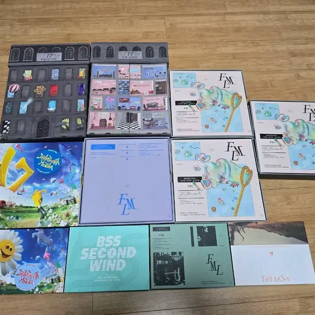 세븐틴 앨범 Heaven/FML/Face the sun 일괄