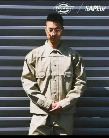 사풀 & Dickies 콜라보 워크 셔츠 XL 사이즈