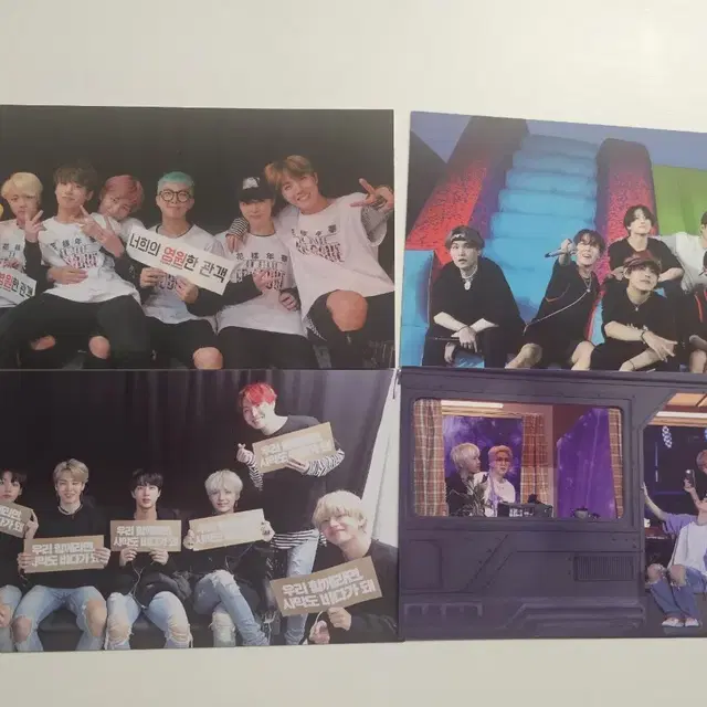 방탄소년단 BTS movie week 메가박스 무비위크 슬로건 세트