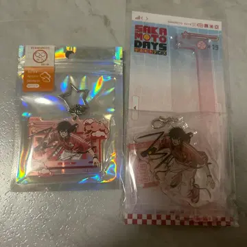 사카모토 데이즈 데코라 아크릴 스탠드 아크릴 키링 나구모