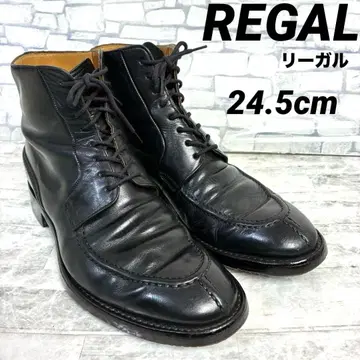 REGAL 리걸 숏부츠 블랙 24.5cm