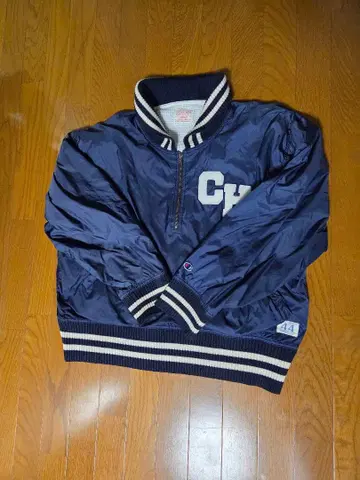 Champion 나일론 자켓 L 사이즈 네이비