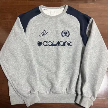 CRAMMY 그레이 맨투맨 몇 번 사용 프리 사이즈