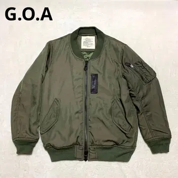 [ GOA ] Archive MA1 봄버 플라이트 자켓 쇼트 기장 카키